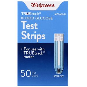 Walgreens Blood Glucose Test Strips image