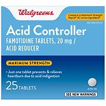 Walgreens Acid Controller/Acid Reducer Tablets product image