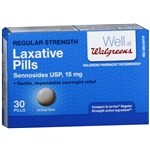 Walgreens Unflavored Laxative Pills