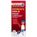 Walgreens Acetaminophen Child Grape Suspension 80Mg