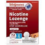 Nicotine Lozenges 2 mg Cinnamon wag-Nicotine Lozenges 2 mg Cinnamon