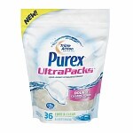 Purex UltraPacks Liquid Laundry Detergent, Free and Clear
