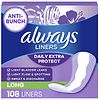 Always Dri-Liners Pantiliners Unscented Jumbo Pack Long