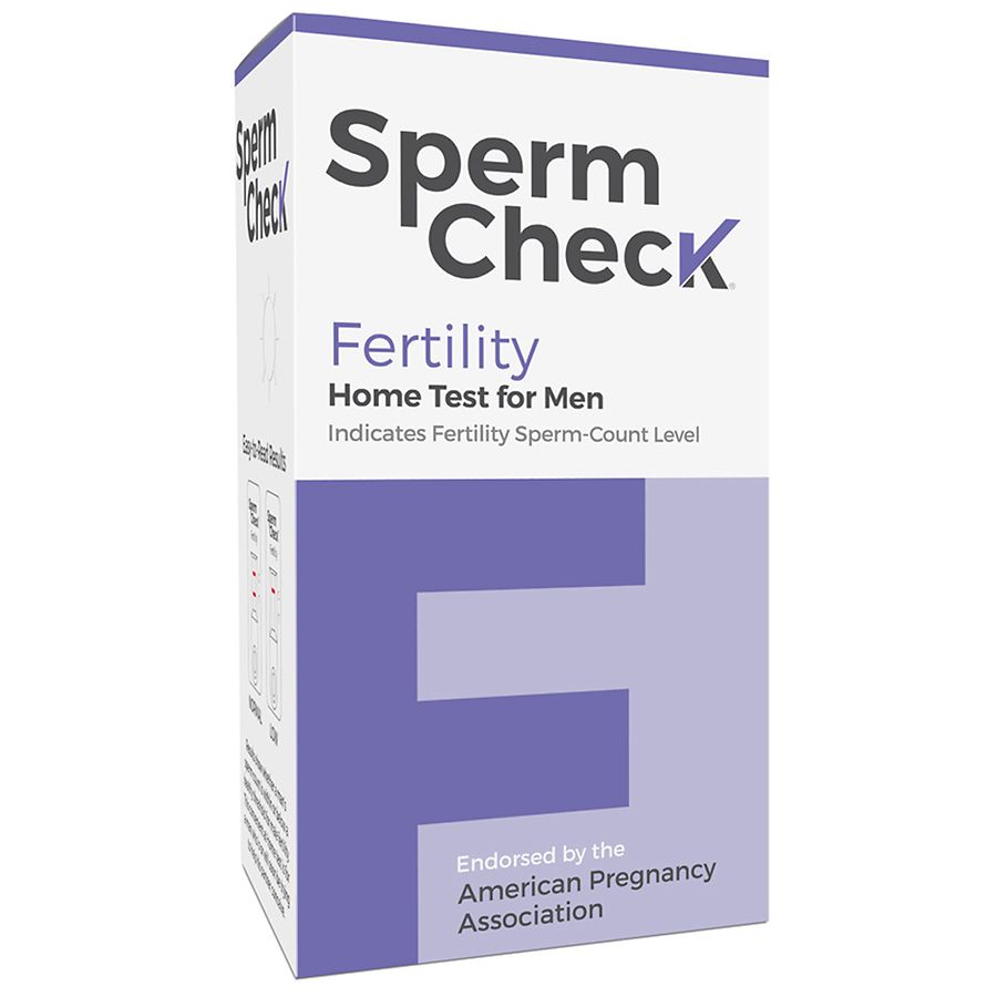 Spermcheck Fertility Home Sperm Test Walgreens 