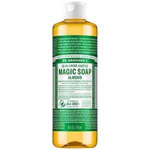 Dr. Bronner's 18-in-1 Hemp Pure-Castile Soap, Almond Dr. Bronner's 18-in-1 Hemp Pure-Castile Soap, Almond