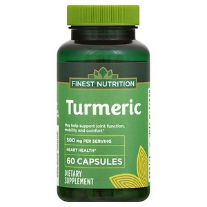 Finest Nutrition Turmeric 450mg, Capsules image
