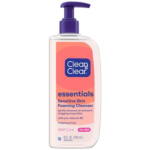  Clean & Clear Essentials Foaming Facial Cleanser 