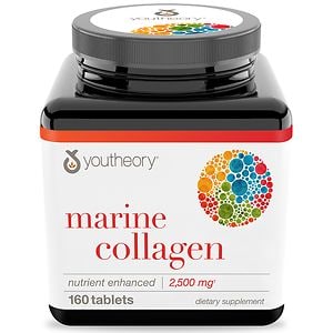 Youtheory Marine Collagen Enhanced Formula Tablets image