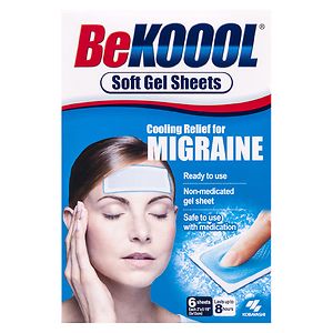 Be Koool Migraine Soft Gel Sheets image
