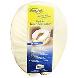 Bath Safety Padded Toilet Seat Riser 2 inch Thick wag-Bath Safety Padded Toilet Seat Riser 2 inch Thick