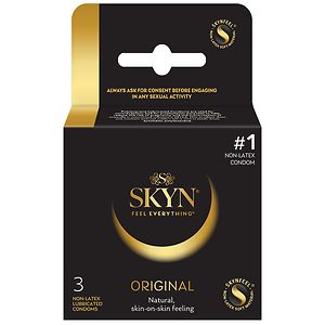 LifeStyles Skyn Premium Polyisoprene Non-Latex Lubricated Condoms image