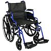 Medline Empower Lightweight Wheelchair Blue