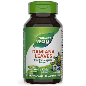 Nature's Way Damiana Leaves, Capsules image