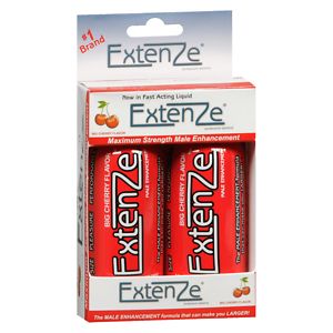 Extenze Original Formula Male Enhancement, Liquid Cherry image