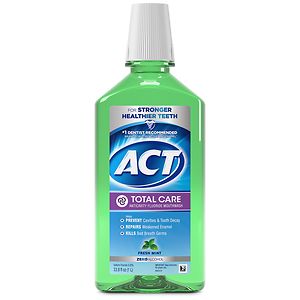  ACT Total Care Anticavity Fluoride Mouthwash Fresh Mint 