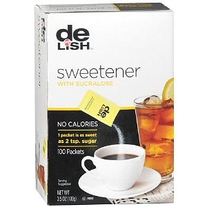 Good & Delish Sweetener Packets 100 Pack with Sucralose image