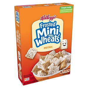 Frosted Mini Wheats Frosted Mini-Wheats Bite Size Lightly Sweetened Whole Grain Cereal image