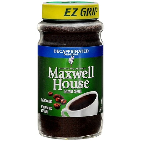 maxwell house coffee caffeine content