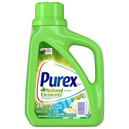 Ultra Purex Natural Elements Laundry Detergent Liquid Linen & Lilies