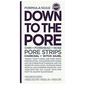 Formula 10.0.6 Down to the Pore Blackhead Banishing Pore Strips image