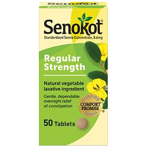 Senokot Natural Vegetable Laxative Tablets image