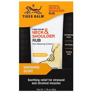 Tiger Balm Neck & Shoulder Rub Pain Relieving Cream image