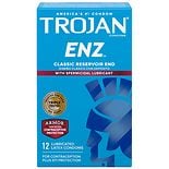 Trojan Enz Spermicidal Lubricated Premium Latex Condoms product image