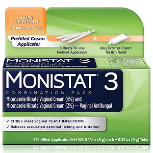 Monistat 3 Cream Prefilled Applicator image