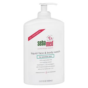 Sebamed Liquid Face & Body Wash for Sensitive Skin image
