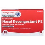 Walgreens Wal-Phed PE Nasal Decongestant Tablets product image
