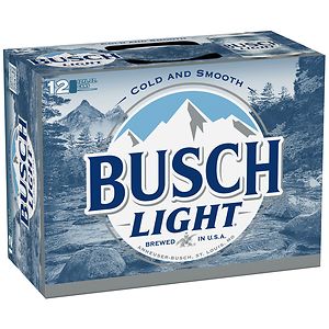 Busch Light Beer 12 oz Cans image
