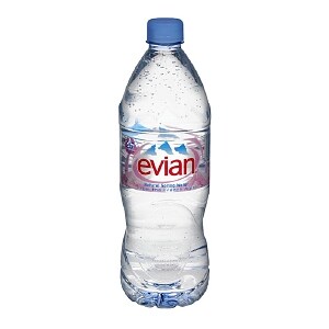  Evian Natural Spring Water 