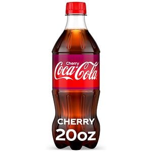 Coca-Cola Soda 20 oz Bottle Wild Cherry image