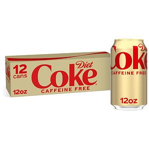 Diet Coke Caffeine Free Soda 12 Pack 12 oz Cans image