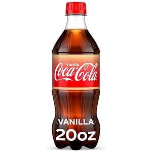 Coca-Cola Soda 20 oz Bottle Vanilla image