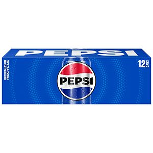 Pepsi Soda 12 Pack 12 oz Cans image