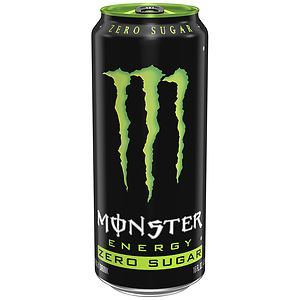  Monster Energy Supplement Drink 16 oz Can Absolutely Zero 
