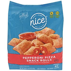 Nice! Frozen Pizza Snack Rolls image