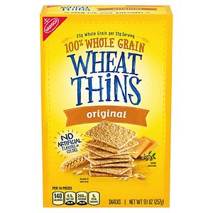 Nabisco Wheat Thins Snack Crackers image