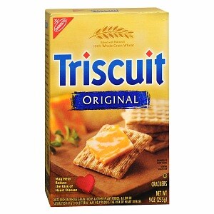 Nabisco Triscuit Baked Whole Grain Wheat Crackers image