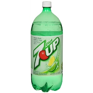 Diet 7-Up Soda 2 Liter Bottle Lemon Lime image