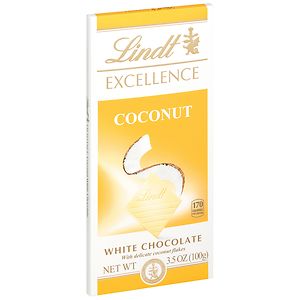 Lindt Excellence Extra Fine White Chocolate image