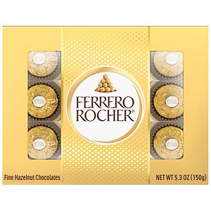  Ferrero Rocher Fine Hazelnut Chocolates 