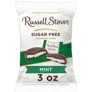 Russell Stover Sugar Free Chocolates Mint Patties image