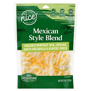 Nice! Natural Shredded Cheese Mexican Style image