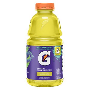  Gatorade Perform Thirst Quencher Beverage 32 oz Bottle Lemon Lime 
