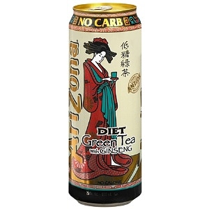 Arizona Diet Green Tea with Ginseng image