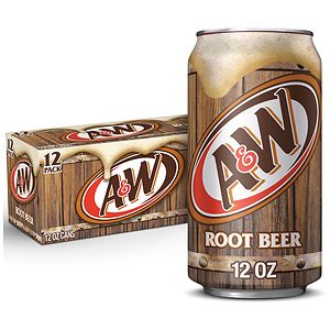 A&W Root Beer Soda 12 Pack 12 oz Cans image