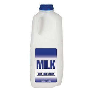Milk Reduced Fat 2% 1/2 Gallon image