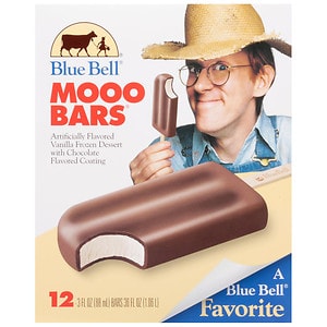  Blue Bell Ice Cream Bars Mooo 
